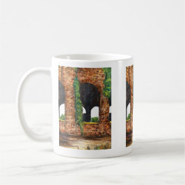 Taza De Café Arco de la fundición de hierro