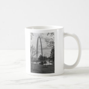 Taza De Café Arco desde la escala de grises del parque
