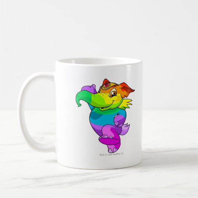 Taza De Café Arco iris de Elephante (Izquierda)