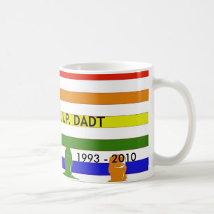 Taza De Café Arco iris de los militares y de la bandera, 1993 -