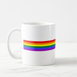 Taza De Café Arco iris del orgullo de LGBT
