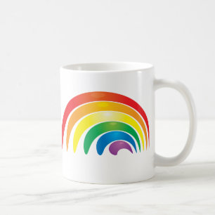 Taza De Café Arco iris elegante