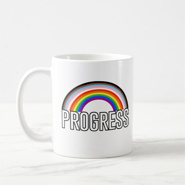 Taza De Café Arco Progreso Orgullo (Izquierda)