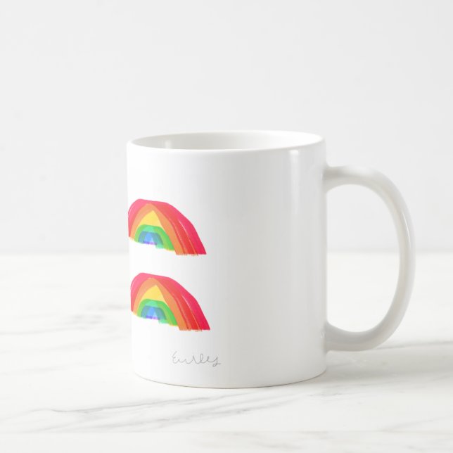 Taza de café arcoíris (Derecha)