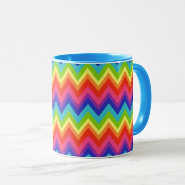 Taza de café arcoíris (Anverso derecho)
