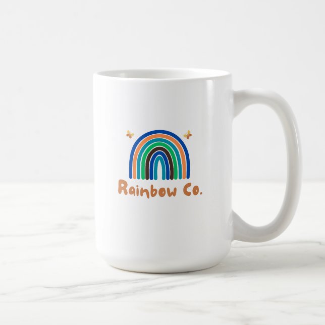 Taza De Café Arcoiris (Derecha)