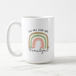 Taza De Café Arcoiris amable y bello