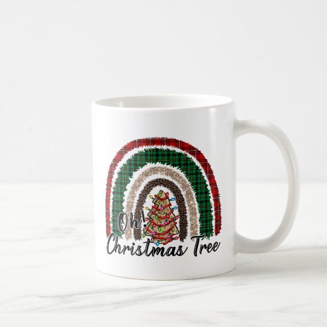 Taza De Café Arcoiris de impresión de búfalo y leopardo (2) (Derecha)