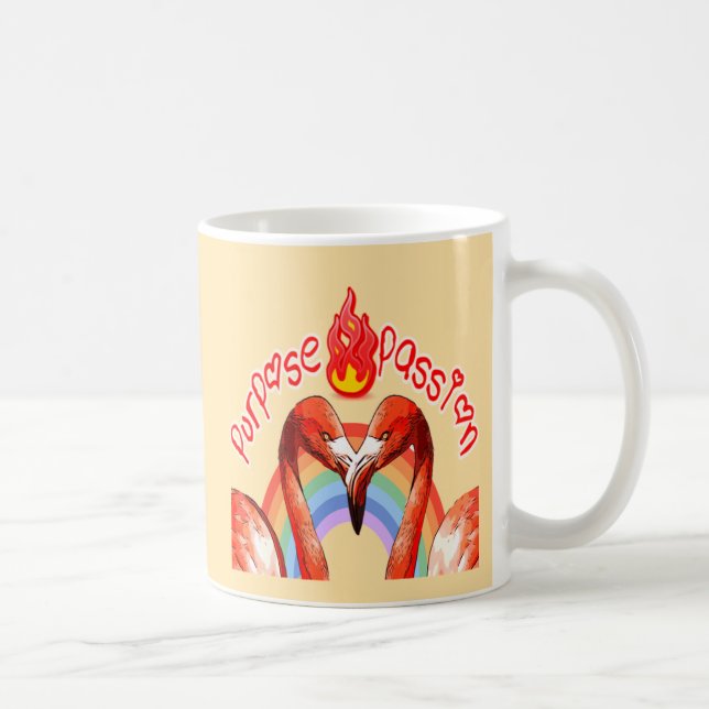 Taza De Café arcoíris de unidad (Derecha)