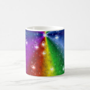 Taza De Café arcoíris en leatheroptik de piel de elefante & got