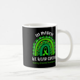 Taza De Café Arcoiris En Marzo Usamos Enfermedad Ecológica De R