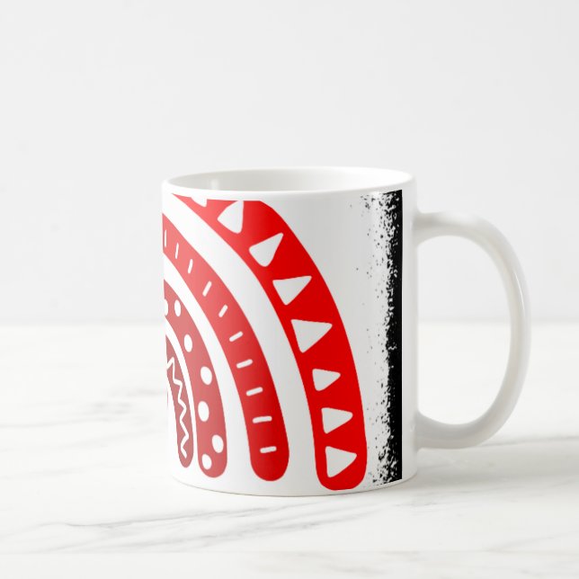 Taza De Café Arcoiris En Septiembre Usamos Aneuralismo De Cereb (Derecha)