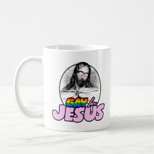 Taza De Café Arcoíris gay por Jesús