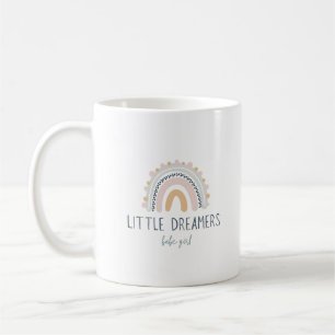 Taza de café arcoíris linda