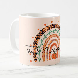 Taza De Café Arcoiris otoño otoño