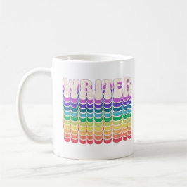 Taza De Café Arcoiris retro