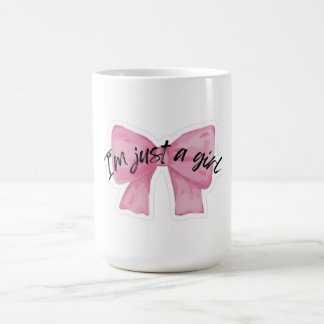 Taza De Café Arcoiris Soy Solo Una Chica| Taza Coq