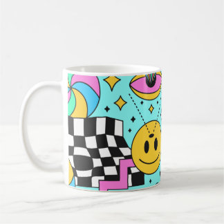 Taza De Café Arcoiris trippy 6000000000000000000000000000000000