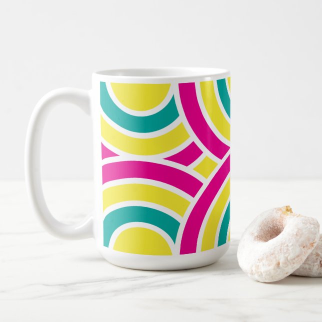Taza De Café Arcos tejidos (Con donut)