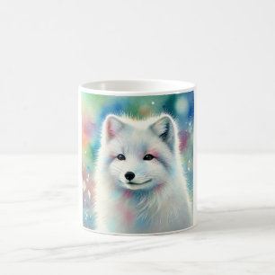 Taza De Café Arctic fox in winter light 151024AREF148 - Waterco