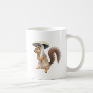 Taza De Café Ardilla con hongo