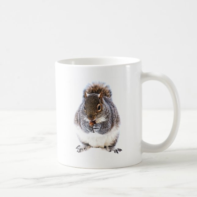 Taza De Café Ardilla de comer (Derecha)