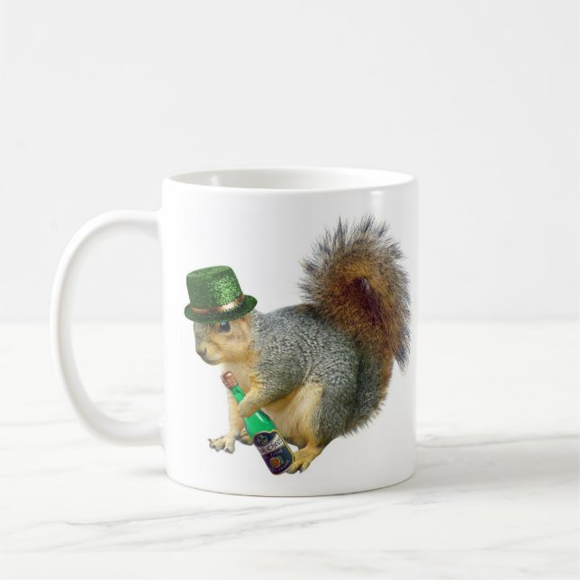 Taza De Café Ardilla de consumición irlandesa (Izquierda)