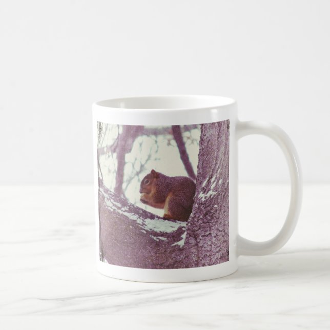 Taza De Café Ardilla de invierno (Derecha)