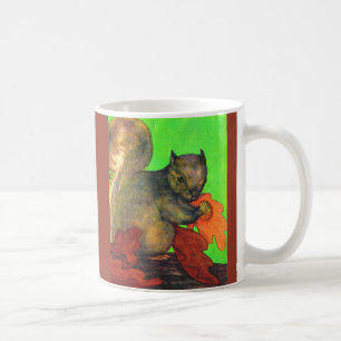 Taza De Café ardilla hermosa