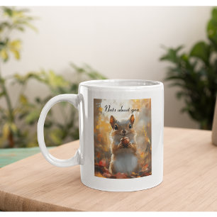 Taza De Café Ardilla, locos por ti