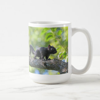 Taza De Café Ardilla negra del bebé