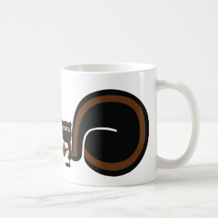 Taza De Café ardilla Ninja