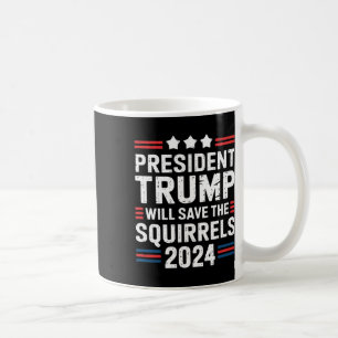 Taza De Café Ardilla por Trump Salva las ardillas Trump