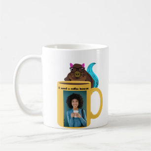 Taza De Café Ardilla traviesa #112 Café Humano