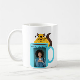 Taza De Café Ardilla traviesa #159 Café Humano