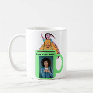 Taza De Café Ardilla traviesa #346 Café Humano