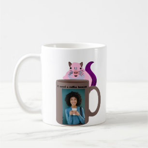 Taza De Café Ardilla traviesa #456 Café Humano