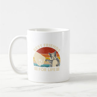 Taza De Café Ardilla Vintage Retro Mejor Amigo Para La Vida Puñ