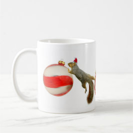 Taza De Café Ardillas del navidad