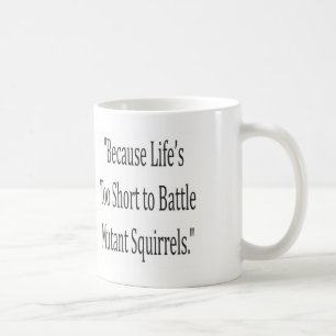 Taza De Café ardillas muitant