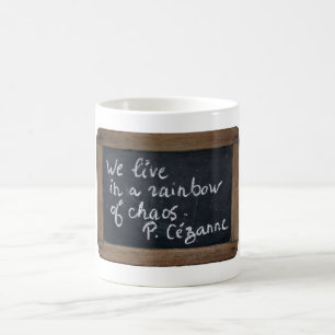 Taza De Café Ardoise 08 Cezanne cita a Mug