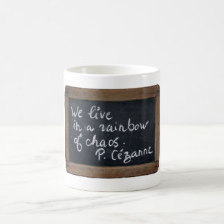 Taza De Café Ardoise 08 Cezanne cita a Mug