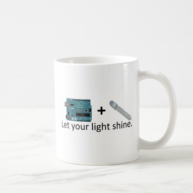 Taza De Café Arduino + RGB LED = inspiración (Derecha)