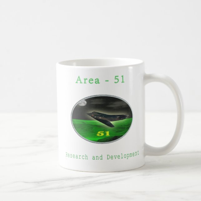 Taza De Café Área 51 (Derecha)