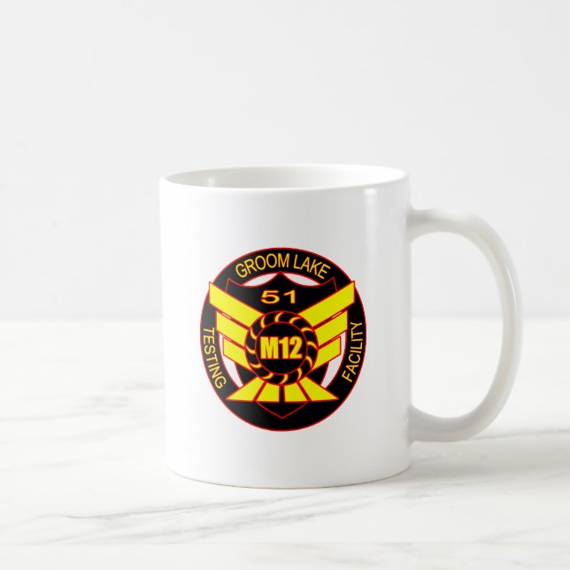 Taza De Café Área 51 12 majestuosos (Derecha)
