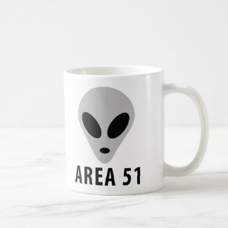 Taza De Café área 51 - cabeza extranjera