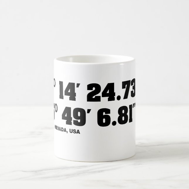 Taza De Café ÁREA 51 - coordenadas (Centro)