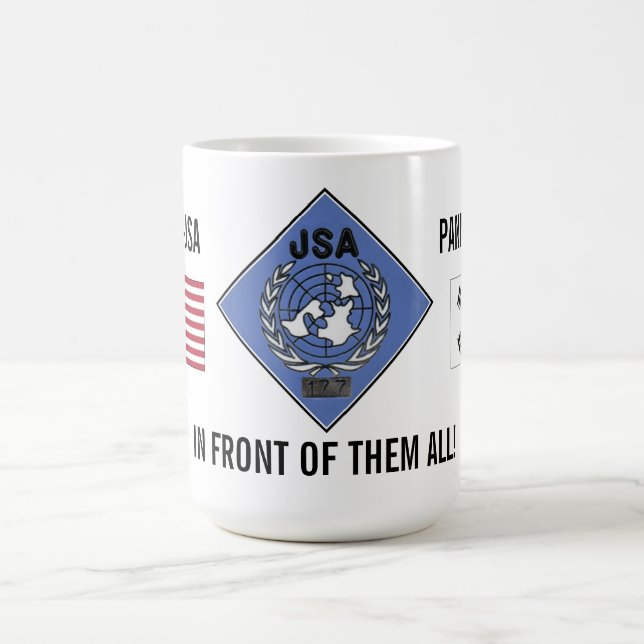 TAZA DE CAFÉ ÁREA COMÚN PANMUNJOM #2 DE LA SEGURIDAD (Centro)