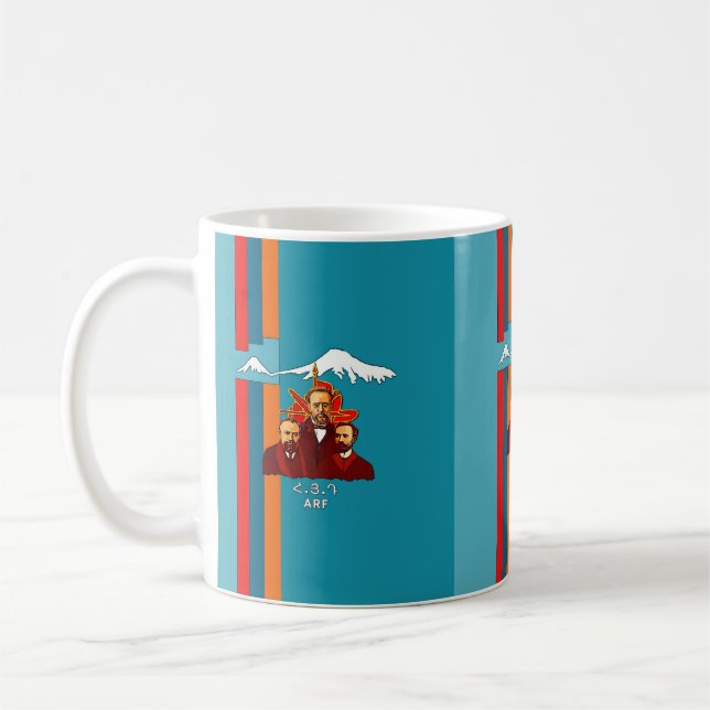 Taza de café ARF (ՀՅԴ) (Izquierda)