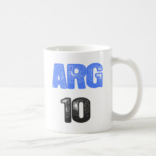 TAZA DE CAFÉ ¡ARG 10!